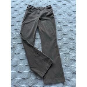 🔥Jones New York Signature Cotton Stretch Corduroy Bootcut Pants Women Size 10